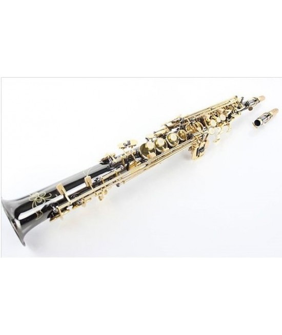 OTTNORTH 降B調高音 SAXOPHONE  直管分體 黑鎳